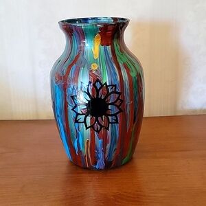 Very Colorful Vase